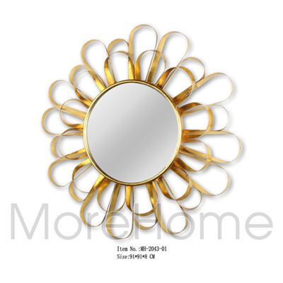 Gương Inox 304 mạ vàng MH-2043-01