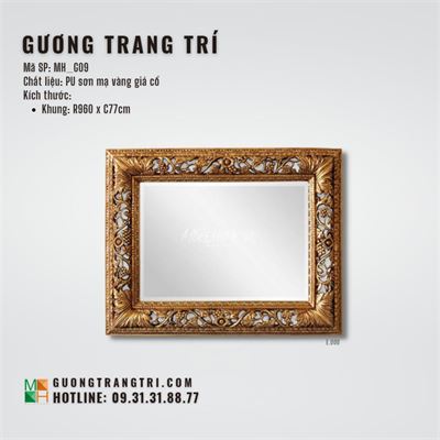 Gương trang trí MH_G09